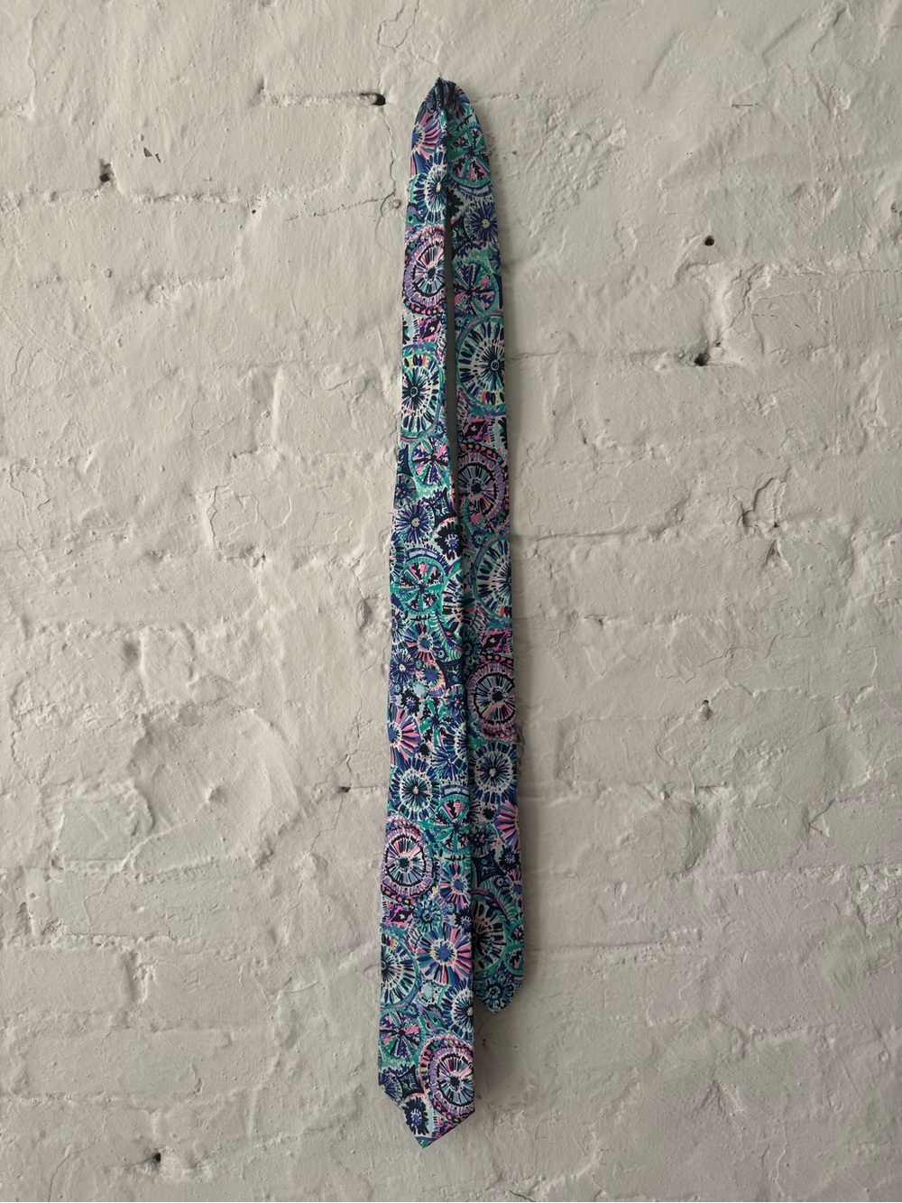 Lily Pulitzer 100% Silk Men’s Tie - Picture 2 of 2